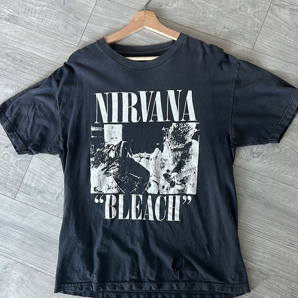 Nirvana 'Bleach' vintage tee RARE